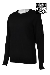 JUM037 訂製淨色毛衫  設計圓領保暖毛衫 100％腈綸單面 來樣訂造毛衫 毛衫製造商